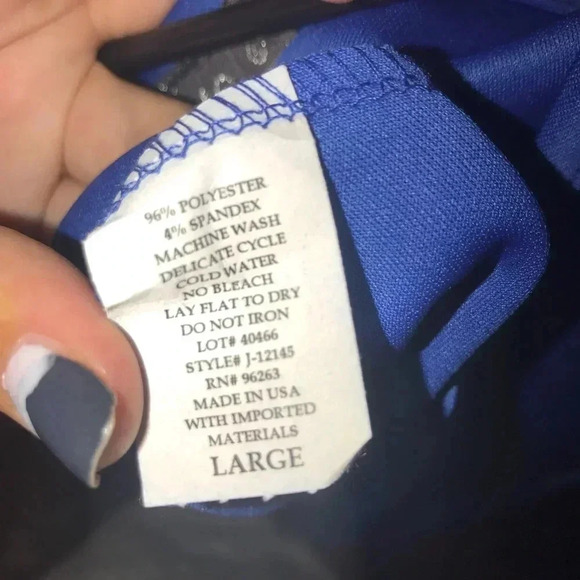 Blue Skater Dress - Picture 4 of 4